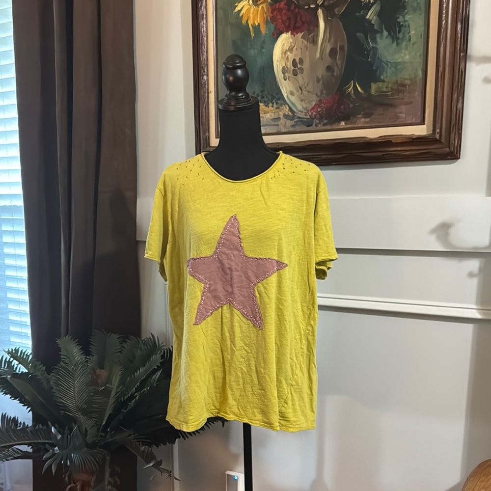 Yellow/Chartreuse MAGNOLIA PEARL SHIRT